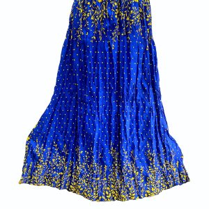 Regular Use Long Skirt For Girls. Blue