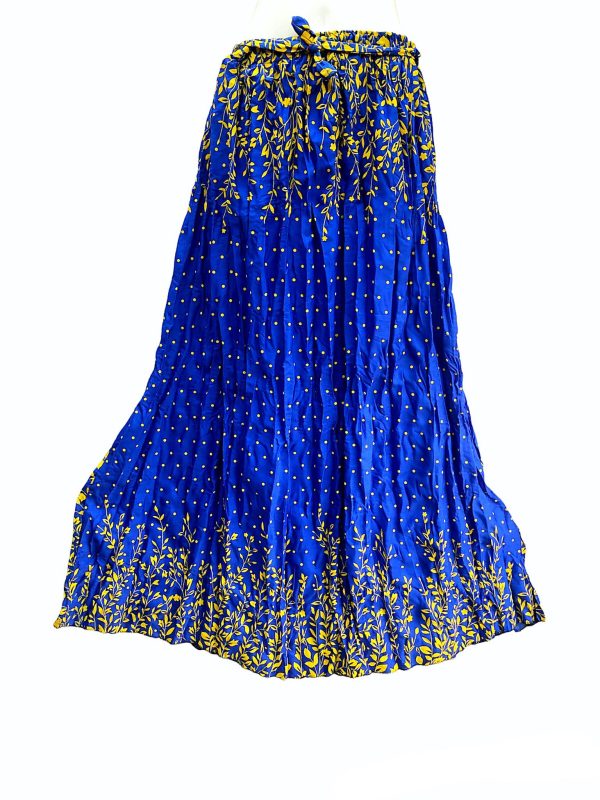 Regular Use Long Skirt For Girls. Blue