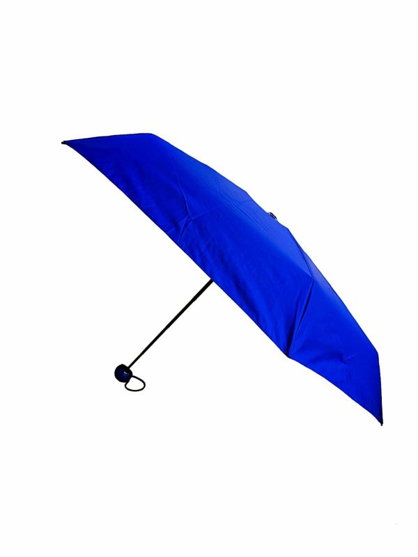 7" Mini Folding Capsule Umbrella With Cute Capsule Case. Deep Blue - Image 4