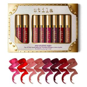 Stila 8 pieces matte liquid lipstick set.