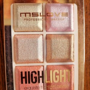 6 Color Highlighter Blusher for Woman