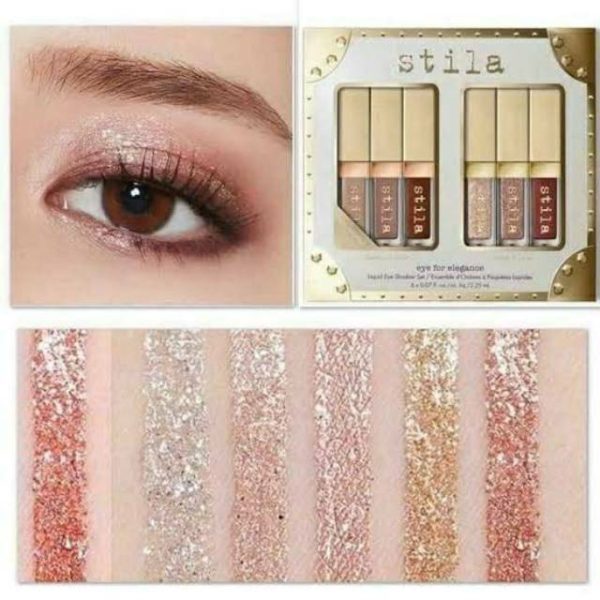 Stila Liquid Glitter Eyeshadow Set - 6 Pieces - Image 3