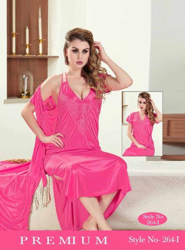 Nightwear 02 pieces beautiful princess sleepwear fairy nightdress. Rani golapi