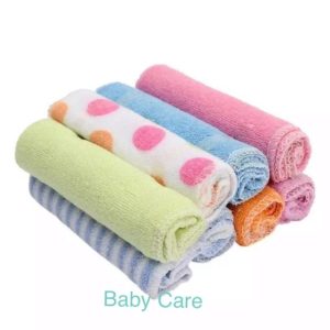 Handkerchief Rumal Soft Cotton Newborn Baby Towels 8pcs Set