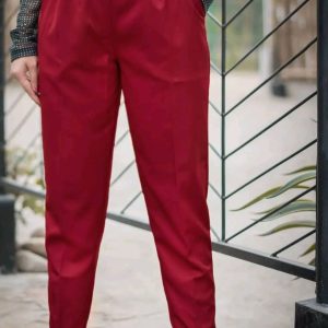 Nijeke Notun Looks Dite Western Fashion Ladies Stylish Cotton Formal Pants.