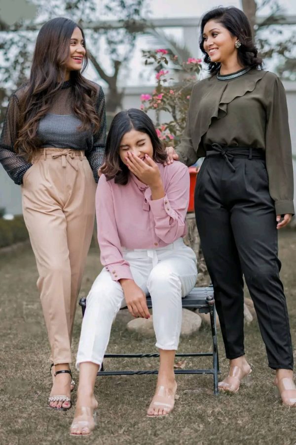 Nijeke Notun Looks Dite Western Fashion Ladies Stylish Cotton Formal Pants. - Image 5
