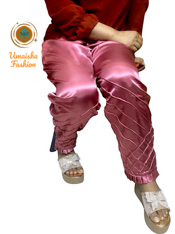 চায়না সিল্ক কাপড়ের মেয়েদের পায়জামা .