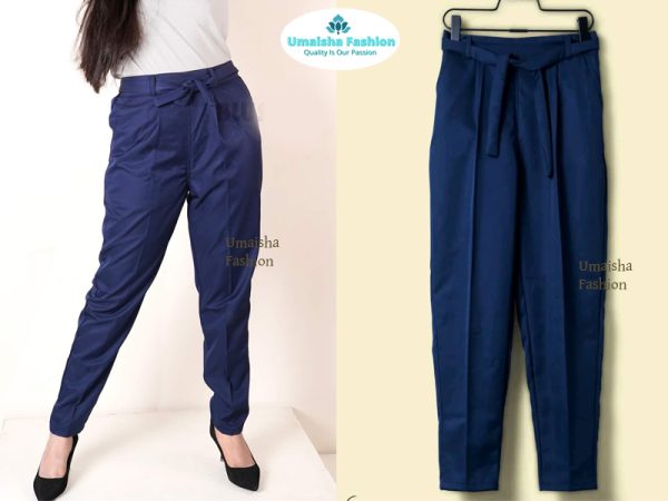 Nijeke Notun Looks Dite Western Fashion Ladies Stylish Cotton Formal Pants. - Image 3