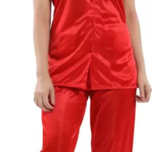 Comfortable Nightwear for Women Nightdress Short Sleeve Shirt and Pant.
