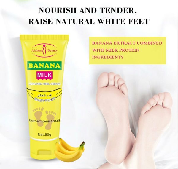 Aichun Beauty Banana Milk Cracked Heel Cream .