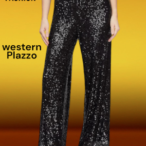 Western Fashion Ladies Plazzo .