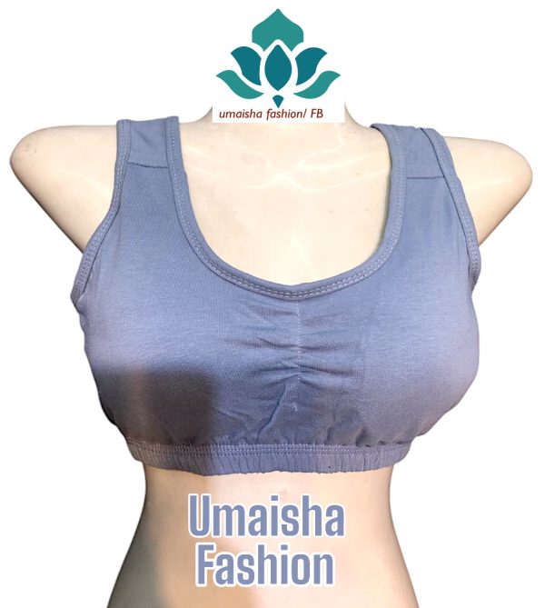 Pure Cotton Comfortable School/ College Girls Short Semis Padded Bra - 1pcs - Image 3