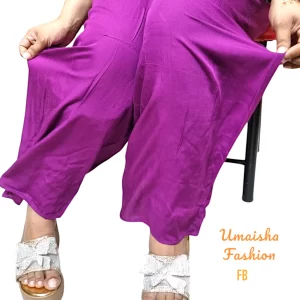 মহিলাদের  জন্য  গ্রীষ্মকালীন আরামদায়ক প্লাজো পায়জামা ।
