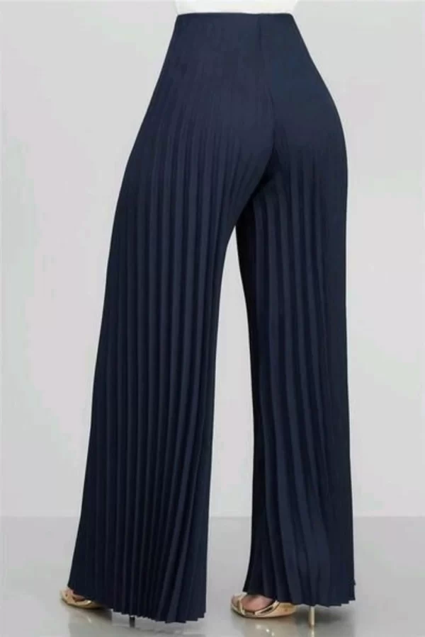 Soft & Stretchable China Linen Palazzo For Women . - Image 2