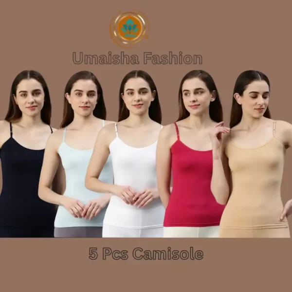 Womans Inner wear camisole tank tops -5 pcs combo pack. - Image 8