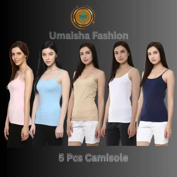 Womans Inner wear camisole tank tops -5 pcs combo pack. - Image 9