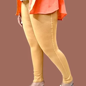 Slim Fit Soft Cotton Stretchy Jeggings Export Quality Jeggings For Woman .