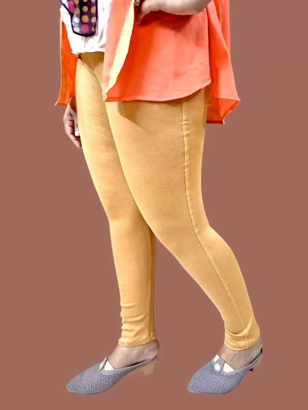 Slim Fit Soft Cotton Stretchy Jeggings Export Quality Jeggings For Woman .