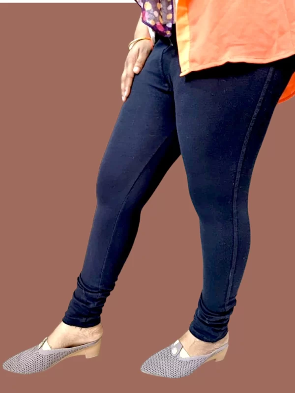 Slim Fit Soft Cotton Stretchy Jeggings Export Quality Jeggings For Woman .