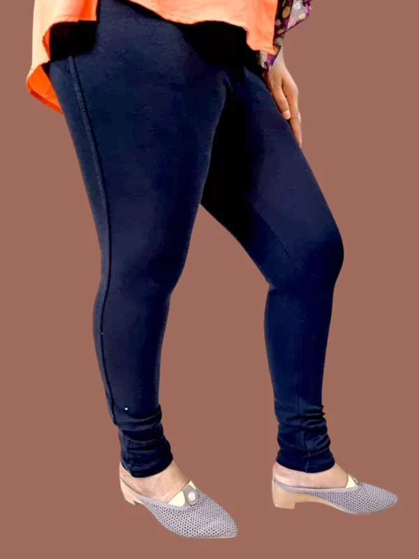 Slim Fit Soft Cotton Stretchy Jeggings Export Quality Jeggings For Woman . - Image 4