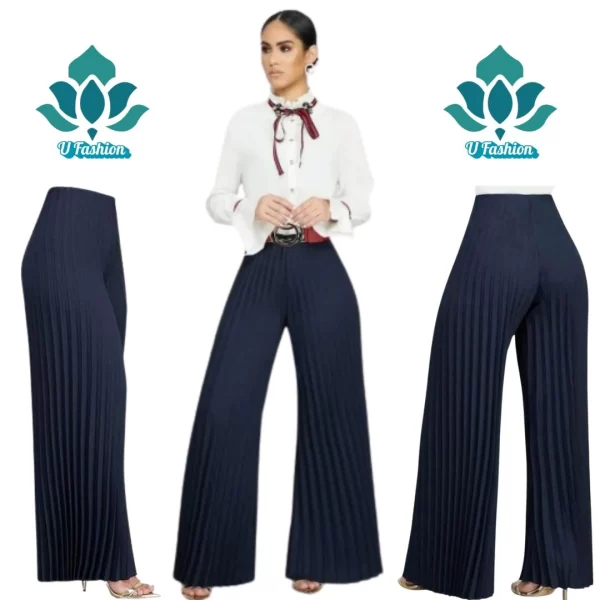 Soft & Stretchable China Linen Palazzo For Women .
