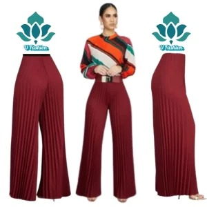 Soft & Stretchable China Linen Palazzo For Women .