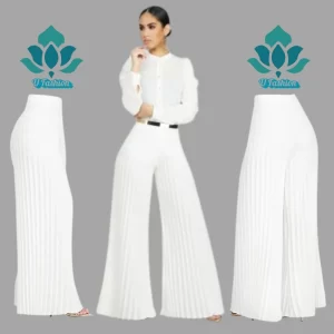 Soft & Stretchable China Linen Palazzo For Women .