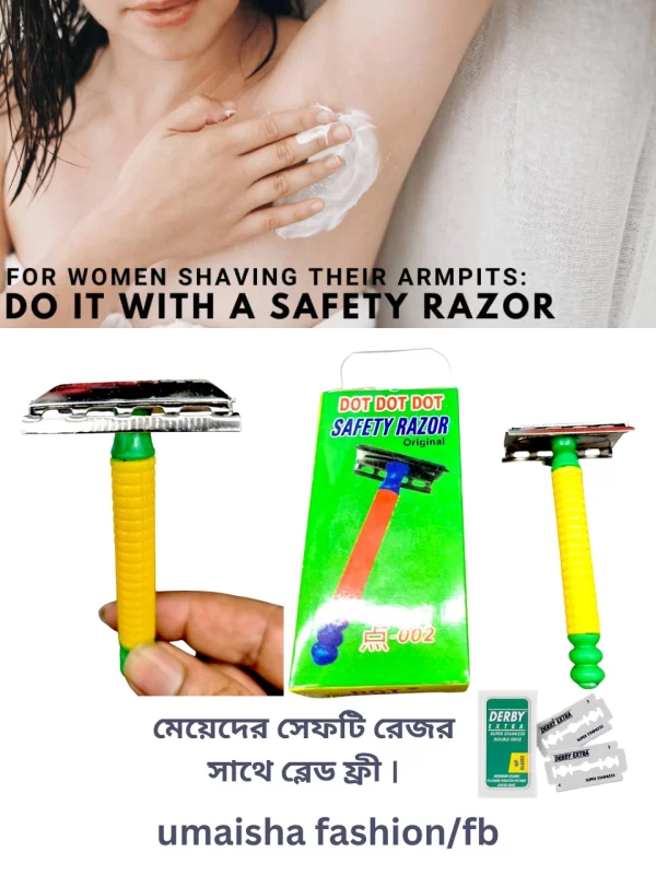 Reusable Safety Razor Personal Hair Removal Razo-rs For Woman.